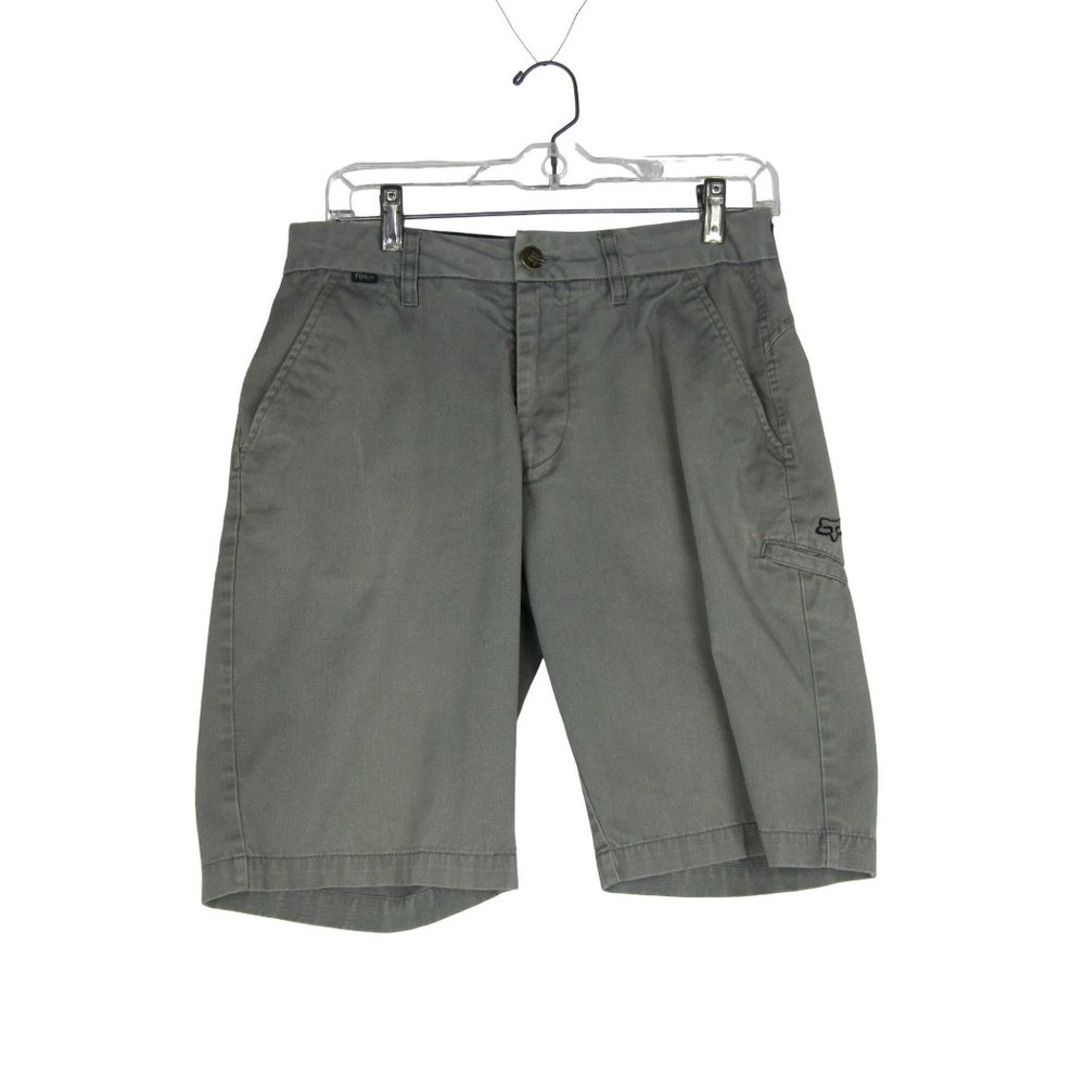 Fox Racing Shorts Men's Size 28 Gray Casual BMX Motocross